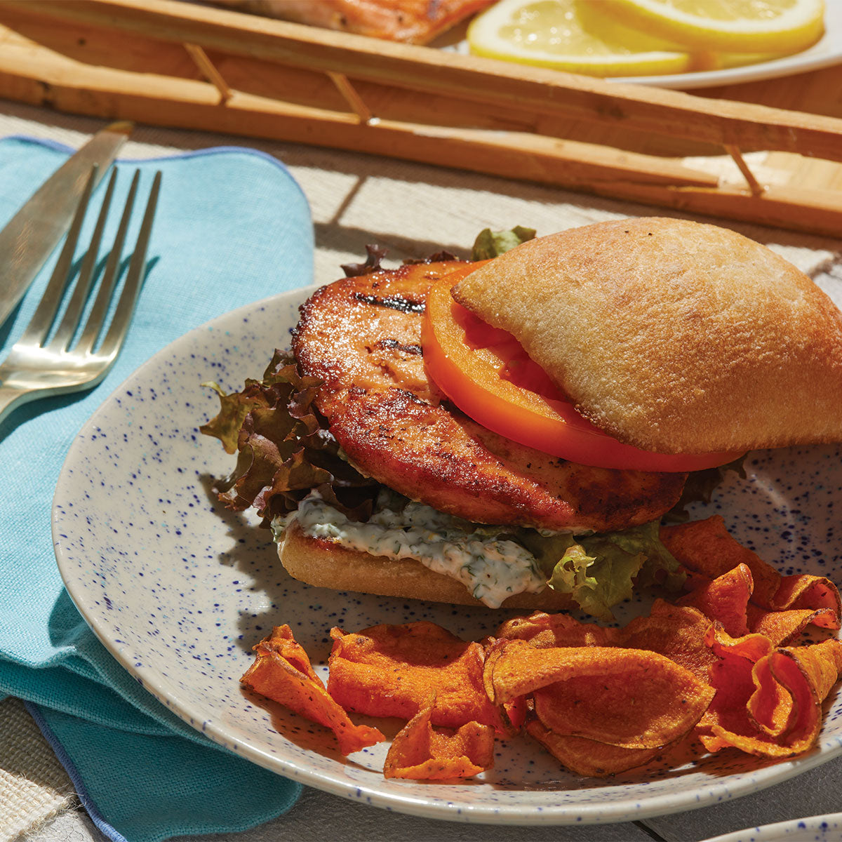 Secret Sauce Salmon Burger Recipe