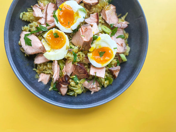 Hot Smoked Salmon Kedgeree Recipe