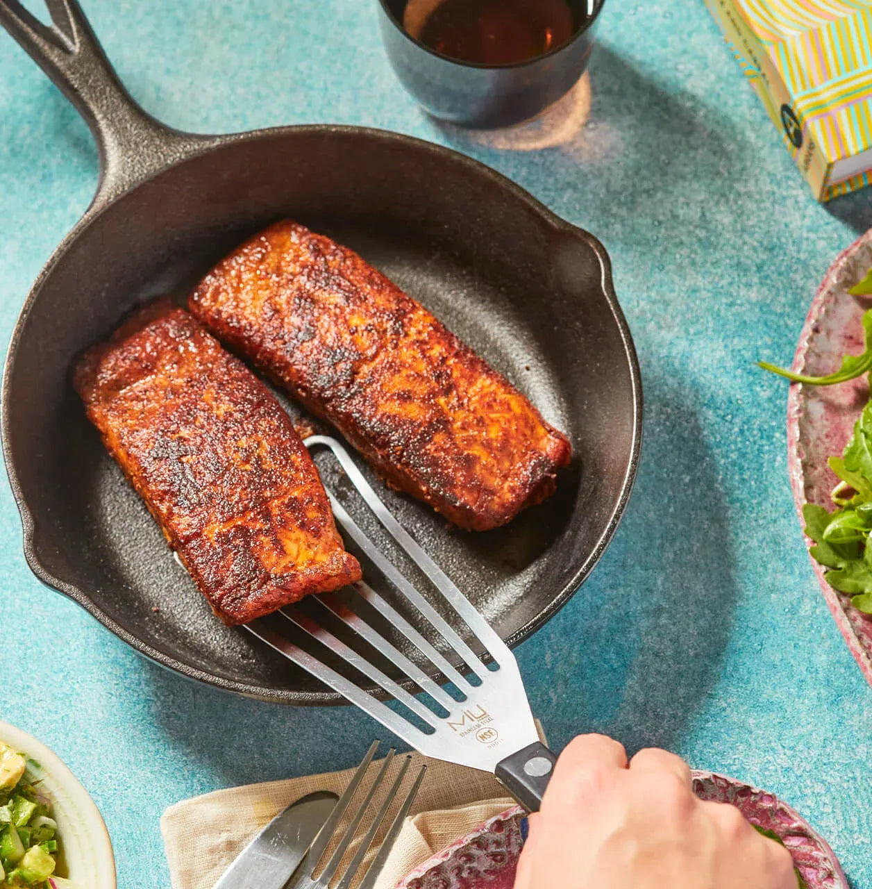 Blackened Salmon Fillets