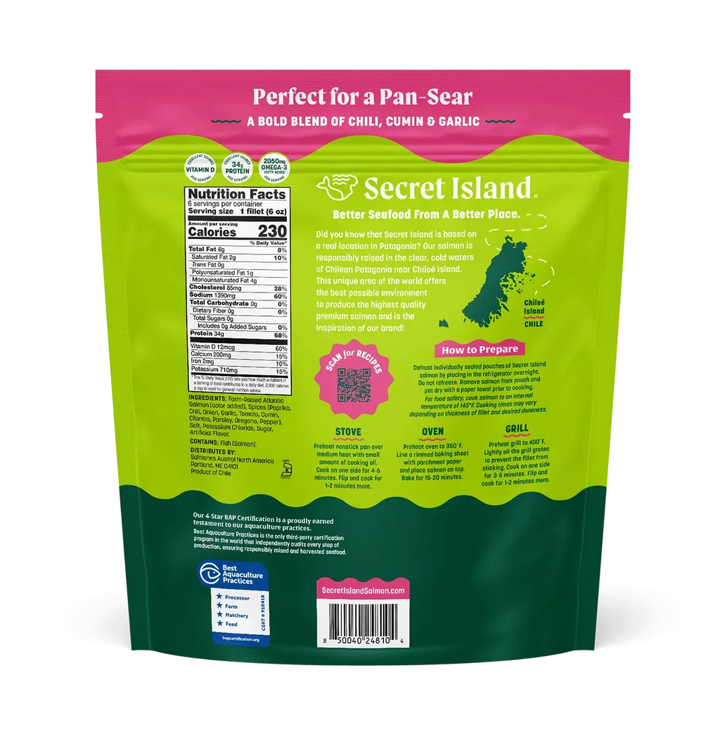 Blackened Salmon Fillets