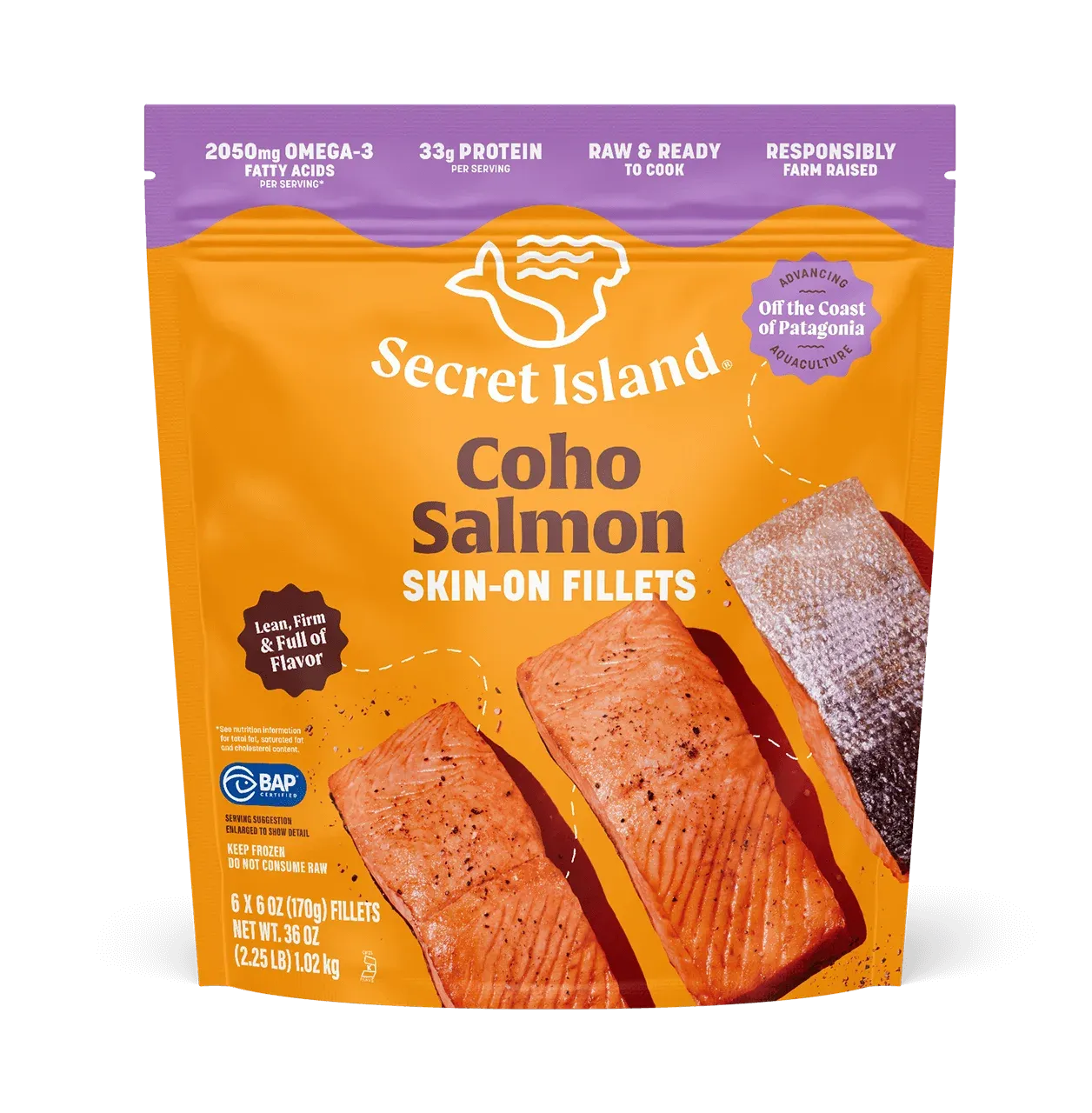 Coho Salmon Fillets